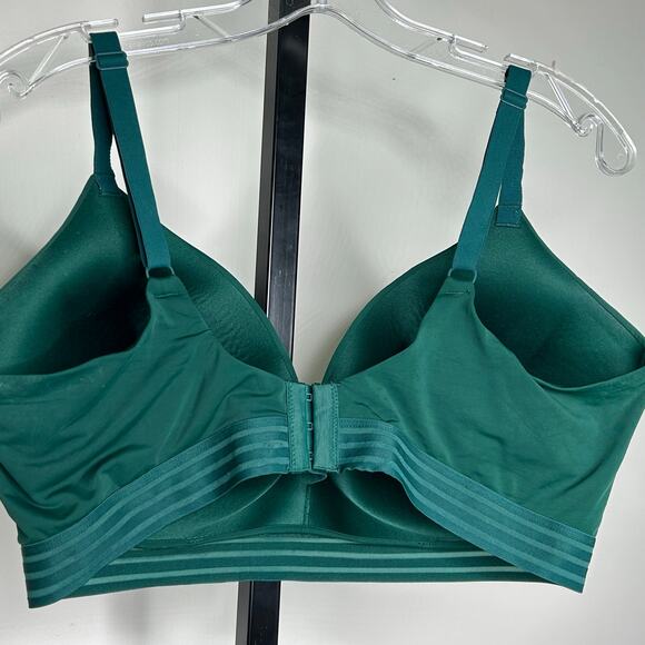 Auden‎ Bra-38DD-push up wireless emerald green adjustable - Picture 3 of 4